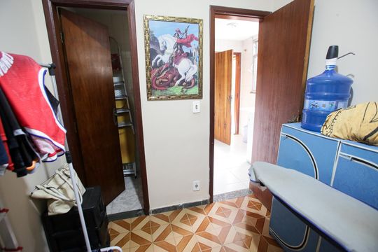 Quarto de Serviço de casa à venda com 6 quartos, 440m² em Taquara, Rio de Janeiro
