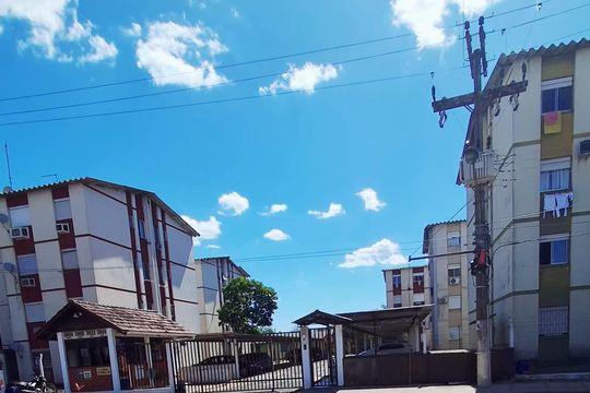 Fachada de apartamento para alugar com 2 quartos, 47m² em Scharlau, São Leopoldo
