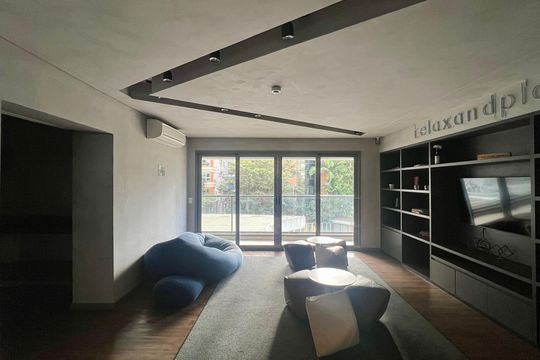 Sala de TV de kitnet/studio para alugar com 1 quarto, 20m² em Pinheiros, São Paulo