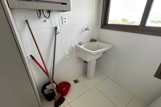 Área de Serviço de apartamento à venda com 4 quartos, 156m² em Barra da Tijuca, Rio de Janeiro