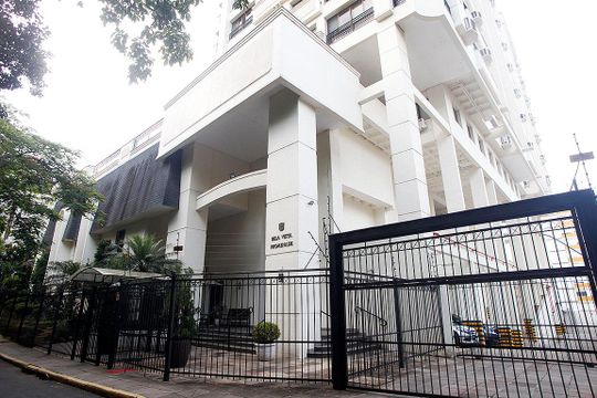 Fachada de apartamento à venda com 3 quartos, 110m² em Mont’serrat, Porto Alegre