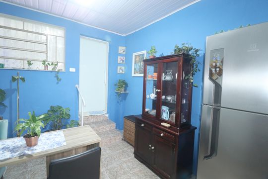 Cozinha de casa à venda com 3 quartos, 180m² em Jardim Santo André, Santo André