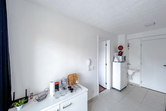 Sala de Jantar de apartamento à venda com 1 quarto, 29m² em Guaiauna, São Paulo