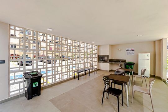 Área comum - Churrasqueira de apartamento à venda com 1 quarto, 29m² em Guaiauna, São Paulo