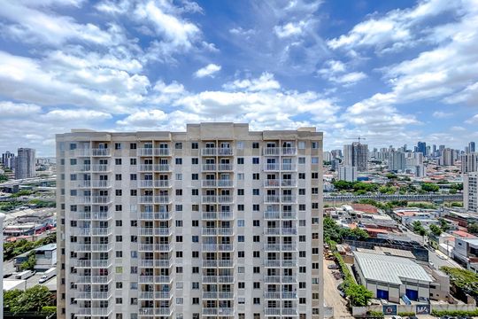 Vista do Quarto  de apartamento à venda com 1 quarto, 29m² em Guaiauna, São Paulo