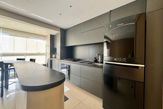 cozinha de apartamento para alugar com 3 quartos, 87m² em Vila da Serra, Nova Lima