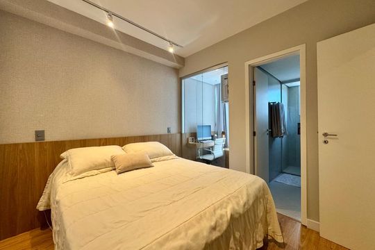 quarto 1 de apartamento para alugar com 3 quartos, 87m² em Vila da Serra, Nova Lima