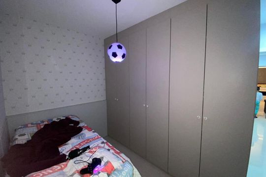 Quarto 2 de apartamento para alugar com 3 quartos, 108m² em Jardim Karaíba, Uberlândia