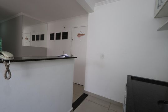 Cozinha de apartamento à venda com 2 quartos, 46m² em Jardim Angela (zona Leste), São Paulo