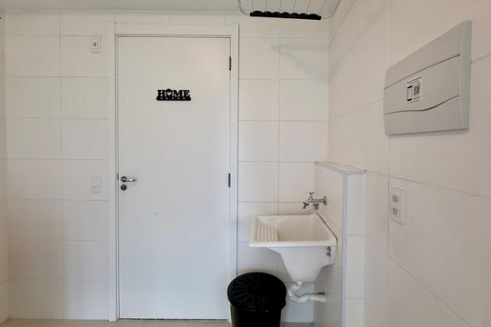 Área de Serviço de apartamento à venda com 1 quarto, 26m² em Jardim Mirante, São Paulo