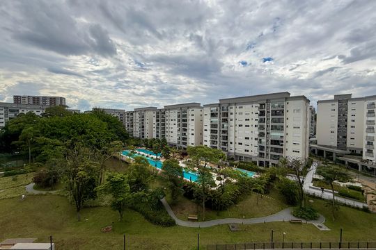 Vista de apartamento para alugar com 2 quartos, 84m² em Santo Amaro, São Paulo