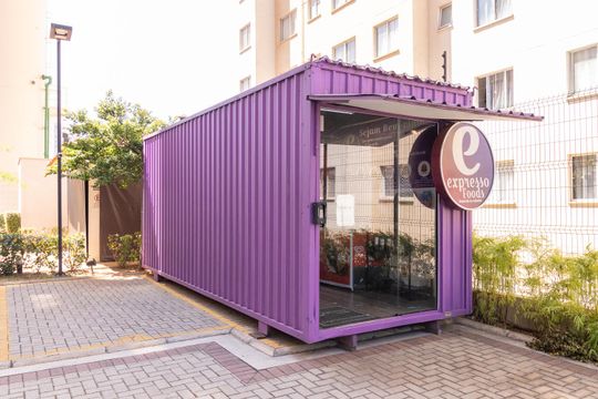 Área comum - Mini Mercado de apartamento à venda com 1 quarto, 28m² em Vila Penteado, São Paulo