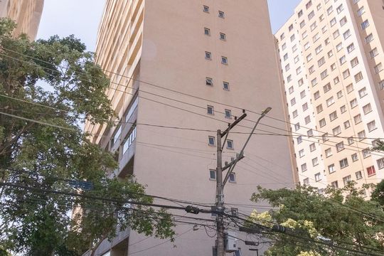 Fachada de apartamento à venda com 1 quarto, 28m² em Vila Penteado, São Paulo