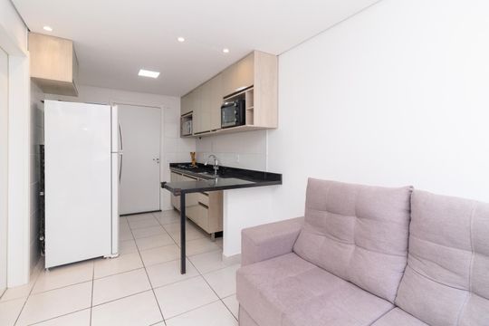 Sala de apartamento à venda com 1 quarto, 28m² em Vila Penteado, São Paulo