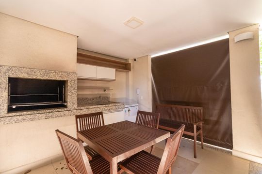 Área comum - Churrasqueira de apartamento à venda com 1 quarto, 28m² em Vila Penteado, São Paulo