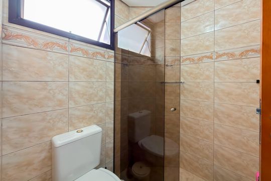 Banheiro da Suíte 1 de apartamento à venda com 4 quartos, 229m² em Ipiranga, São Paulo