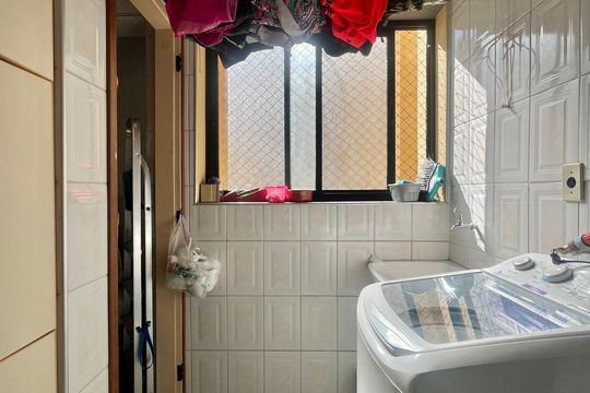 Área de Serviço de apartamento à venda com 2 quartos, 70m² em Mansões Santo Antônio, Campinas
