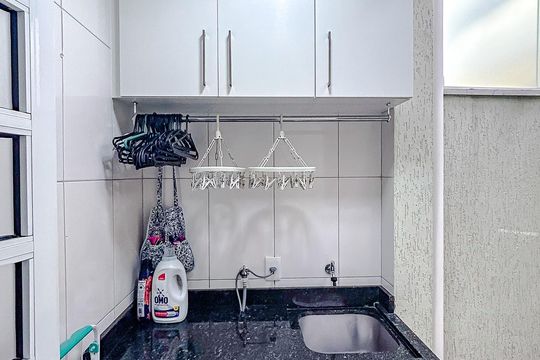 Área de Serviço de casa de condomínio à venda com 3 quartos, 68m² em Penha de França, São Paulo
