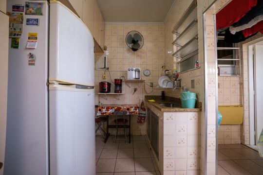 Cozinha de apartamento para alugar com 3 quartos, 105m² em Maracanã, Rio de Janeiro