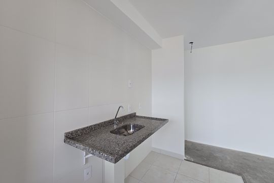 Cozinha de apartamento à venda com 2 quartos, 49m² em Vila Joao Basso, São Bernardo do Campo