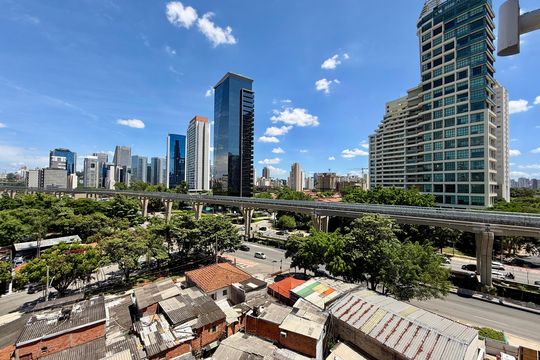 Vista Sacada do Studio de kitnet/studio para alugar com 0 quarto, 24m² em Vila Cordeiro, São Paulo