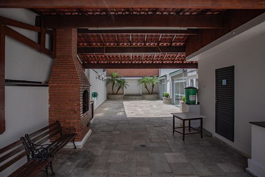 Área comum - Churrasqueira de apartamento à venda com 2 quartos, 72m² em Vila Gumercindo, São Paulo