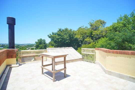 varanda da suite de casa à venda com 3 quartos, 288m² em Santo Andre, São Leopoldo
