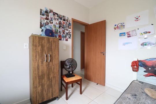 Quarto 1 - Suíte de apartamento para alugar com 3 quartos, 123m² em Alto Umuarama, Uberlândia