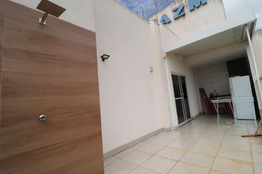 Varanda de apartamento para alugar com 3 quartos, 123m² em Alto Umuarama, Uberlândia