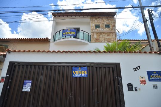 Fachada de casa para alugar com 3 quartos, 274m² em Parque Novo Oratório, Santo André