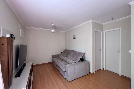 Sala de apartamento à venda com 2 quartos, 44m² em Vargem Grande, Rio de Janeiro