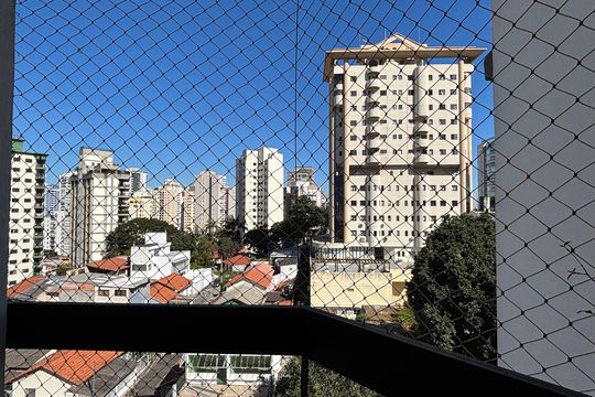 Sacada de apartamento à venda com 2 quartos, 63m² em Chácara Inglesa, São Paulo
