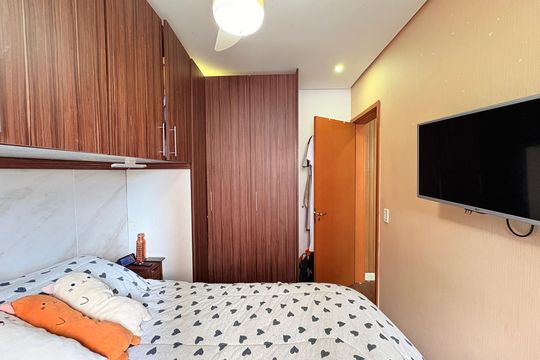 Quarto 2 de apartamento para alugar com 2 quartos, 55m² em Cidade Nova, Jundiaí