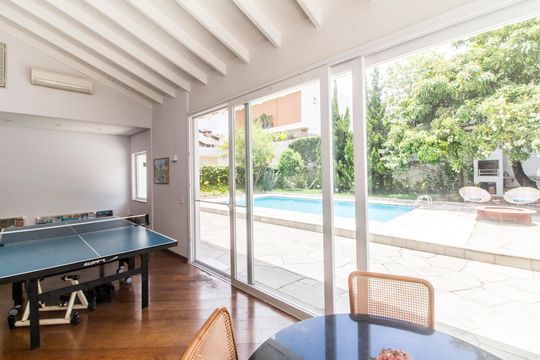 Varanda de casa de condomínio para alugar com 6 quartos, 650m² em Tamboré, Santana de Parnaíba