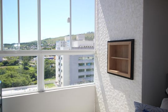 Churrasqueira de apartamento à venda com 2 quartos, 47m² em Morro Santana, Porto Alegre