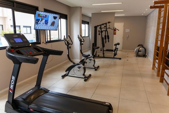Área comum - Academia de apartamento à venda com 2 quartos, 47m² em Padroeira, Osasco