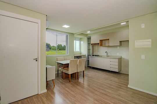 Sala de apartamento à venda com 1 quarto, 50m² em Sarandi, Porto Alegre