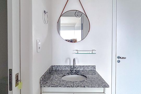 Banheiro de apartamento à venda com 2 quartos, 40m² em Tatuapé, São Paulo