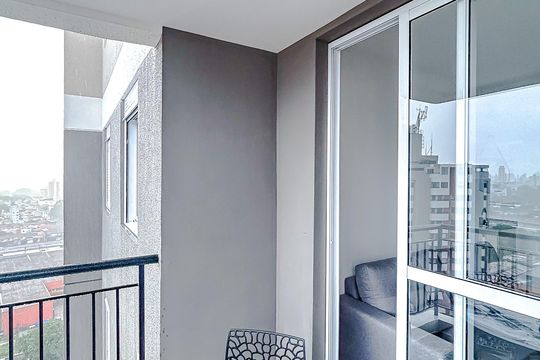 Varanda de apartamento à venda com 2 quartos, 40m² em Tatuapé, São Paulo