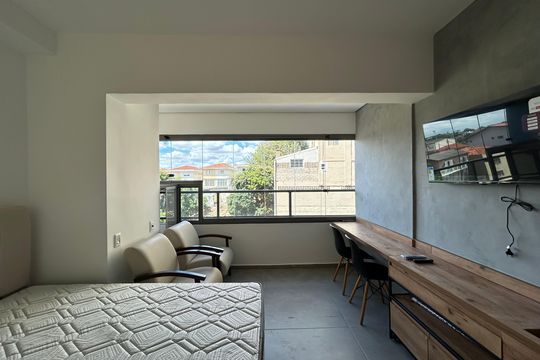 Quarto de apartamento à venda com 1 quarto, 29m² em Vila Primavera, São Paulo