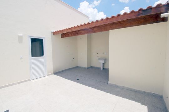 Área de Serviço de apartamento à venda com 2 quartos, 76m² em Parque Oratório, Santo André
