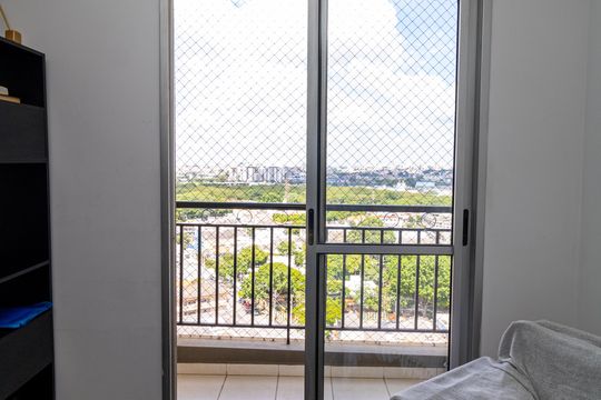 Varanda da Sala de casa de condomínio à venda com 2 quartos, 63m² em Parque Novo Mundo, São Paulo