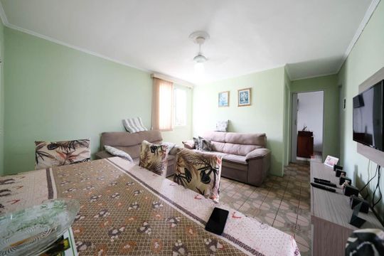 Sala de apartamento para alugar com 2 quartos, 62m² em Jardim Nordeste, São Paulo