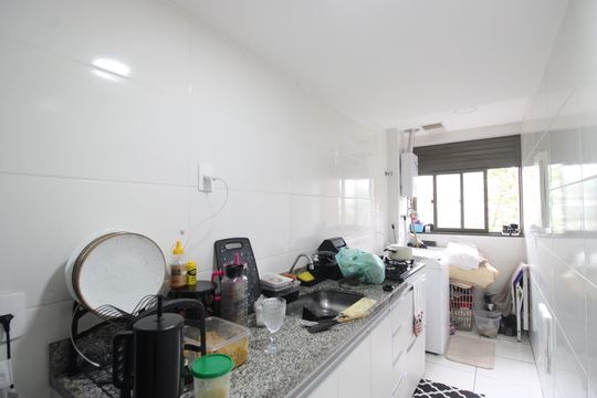 Cozinha de apartamento à venda com 2 quartos, 72m² em Pechincha, Rio de Janeiro