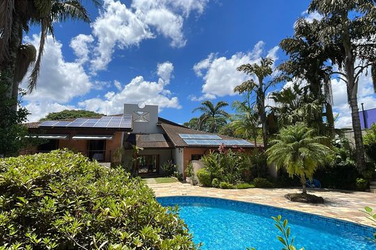 Área comum - Piscina de casa de condomínio para alugar com 4 quartos, 950m² em Parque Dom Henrique, Cotia