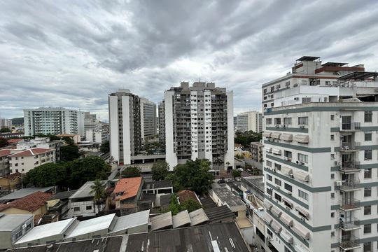 Vista da Sala de apartamento à venda com 3 quartos, 78m² em Todos Os Santos, Rio de Janeiro