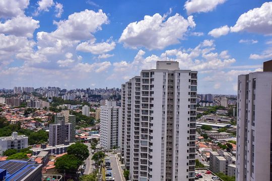 Vista do Quarto 2 de apartamento à venda com 2 quartos, 43m² em Jardim Monte Alegre, Taboão da Serra