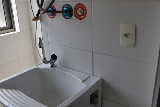 Área de Serviço de kitnet/studio à venda com 1 quarto, 48m² em Consolação, São Paulo