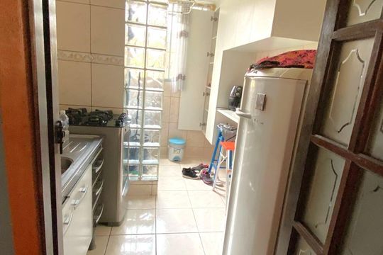 Cozinha de apartamento à venda com 2 quartos, 44m² em Jardim Aparecida, São Paulo