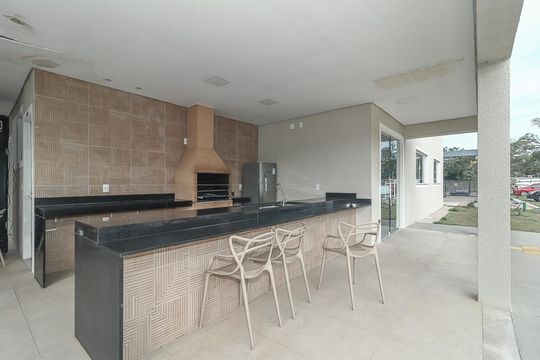 Área comum - Churrasqueira de apartamento à venda com 2 quartos, 45m² em Humaitá, Porto Alegre